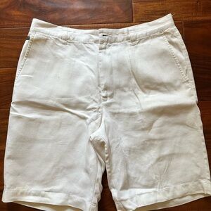 Men's Tommy Bahama Classic White Linen Shorts
